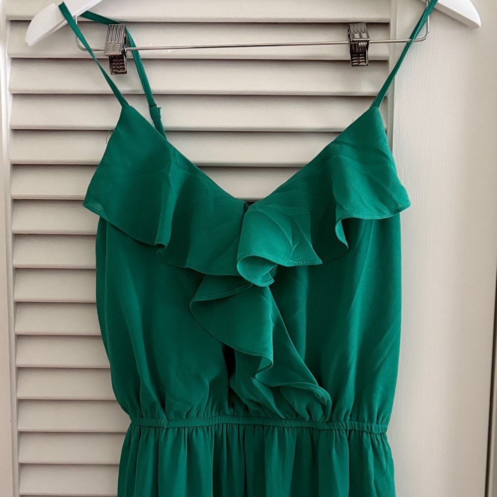 Jade Ruffle Jumpsuit - Picture 2 of 5